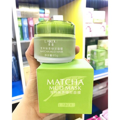 Mặt Nạ Trà Xanh Laikou Matcha Mud Mask
