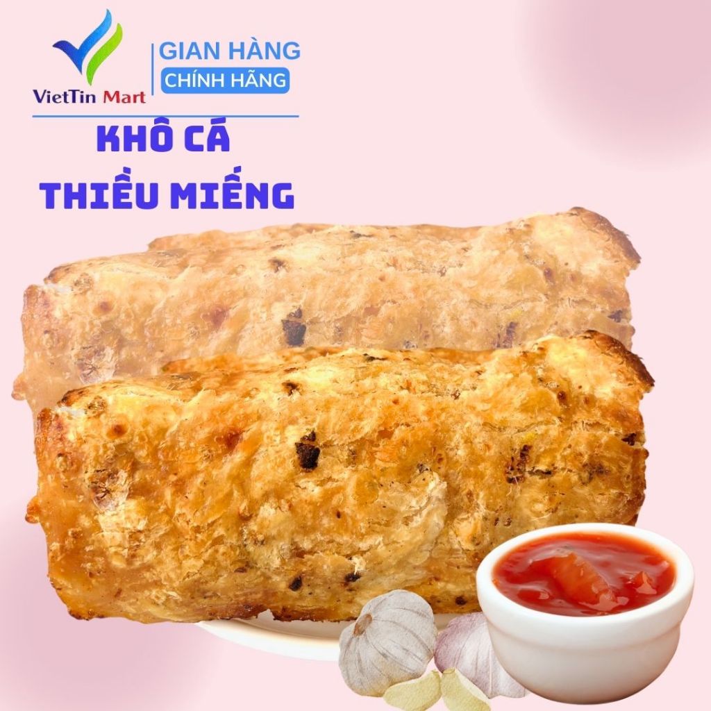 250g Khô cá thiều miếng siêu ngon lon pet