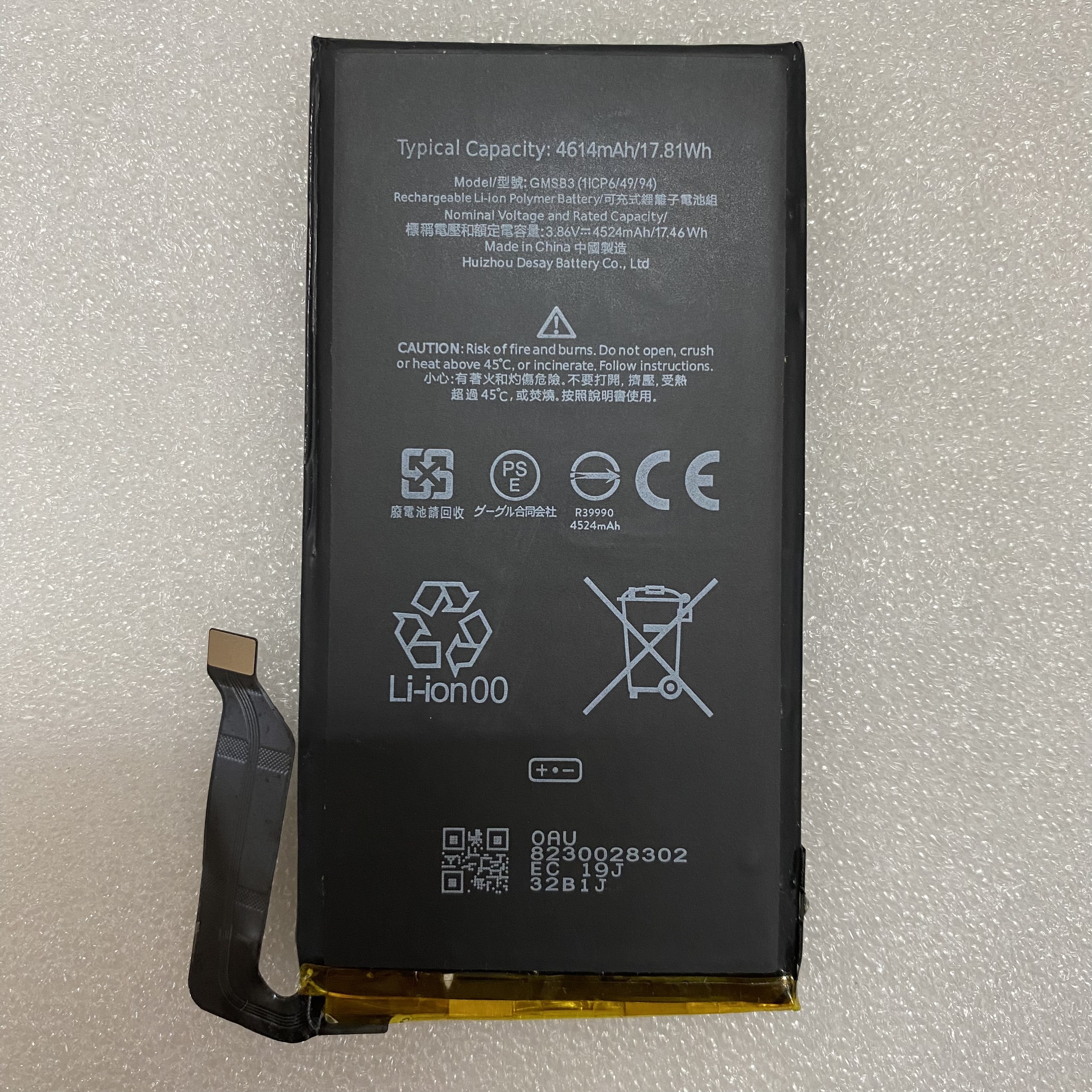 Pin Google Pixel 6 Pro G60QN bảo hành đổi mới