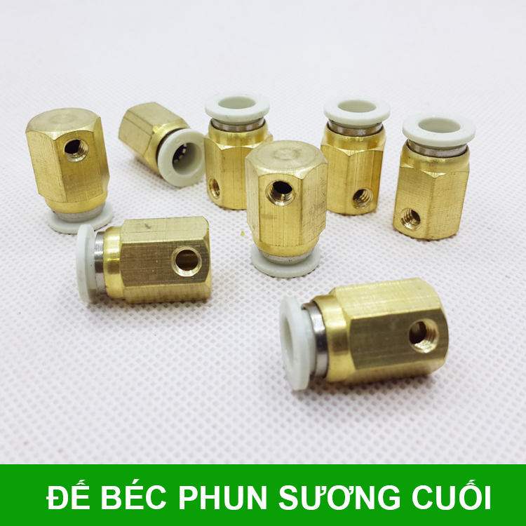 combo 5 béc phun sương làm mát bằng đồng số 2