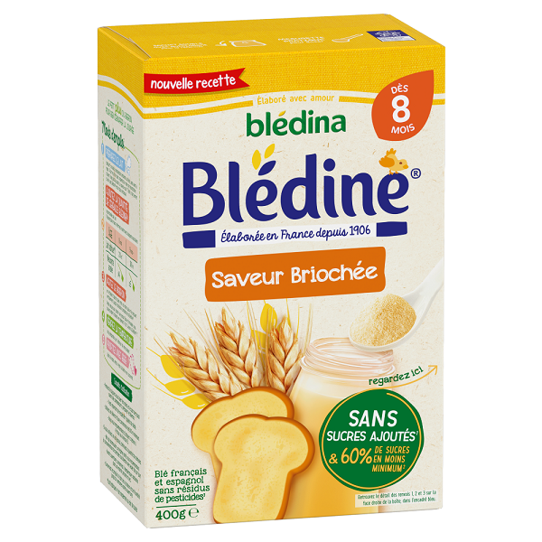 Bột pha sữa Bledina 400g đủ vị (mẫu mới) date 2025