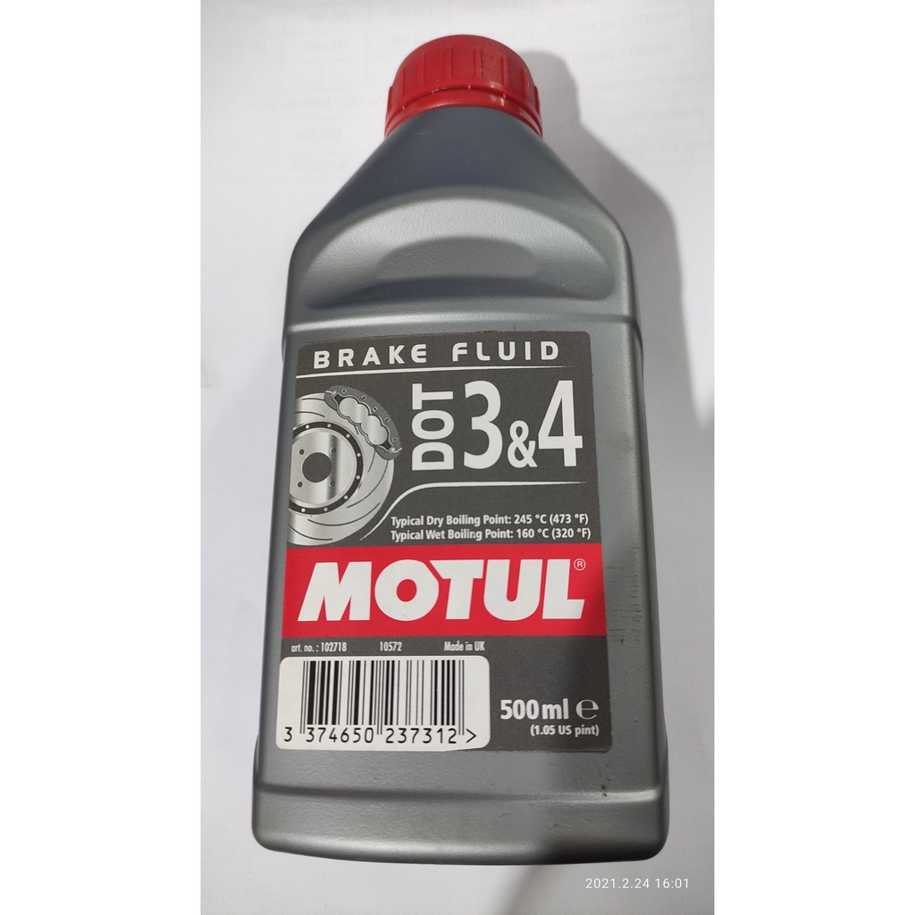 DẦU PHANH MOTUL DOT 3&4 BRAKE FLUID