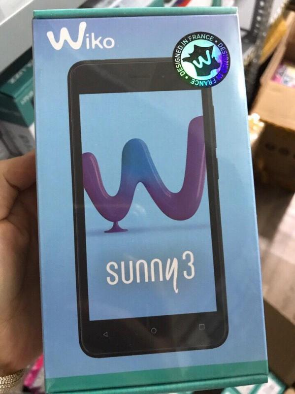 Điện thoại Wiko Sunny 3 thiết kế đẹp mắt Fullbox Bảo hành 12 tháng