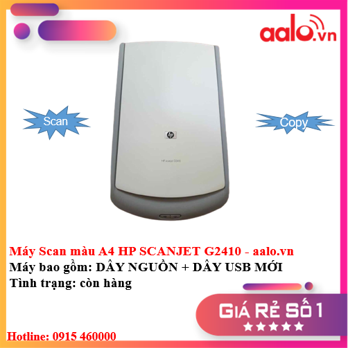 Máy scan màu a4 hp scanjet g2410 - aalo.vn
