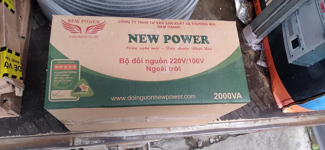 đổi nguồn dùng lắp cho điều hoà nội địa