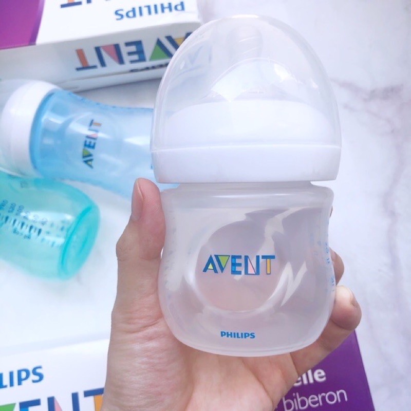 Bình sữa Avent Natural 125/260/330ml núm tùy chọn