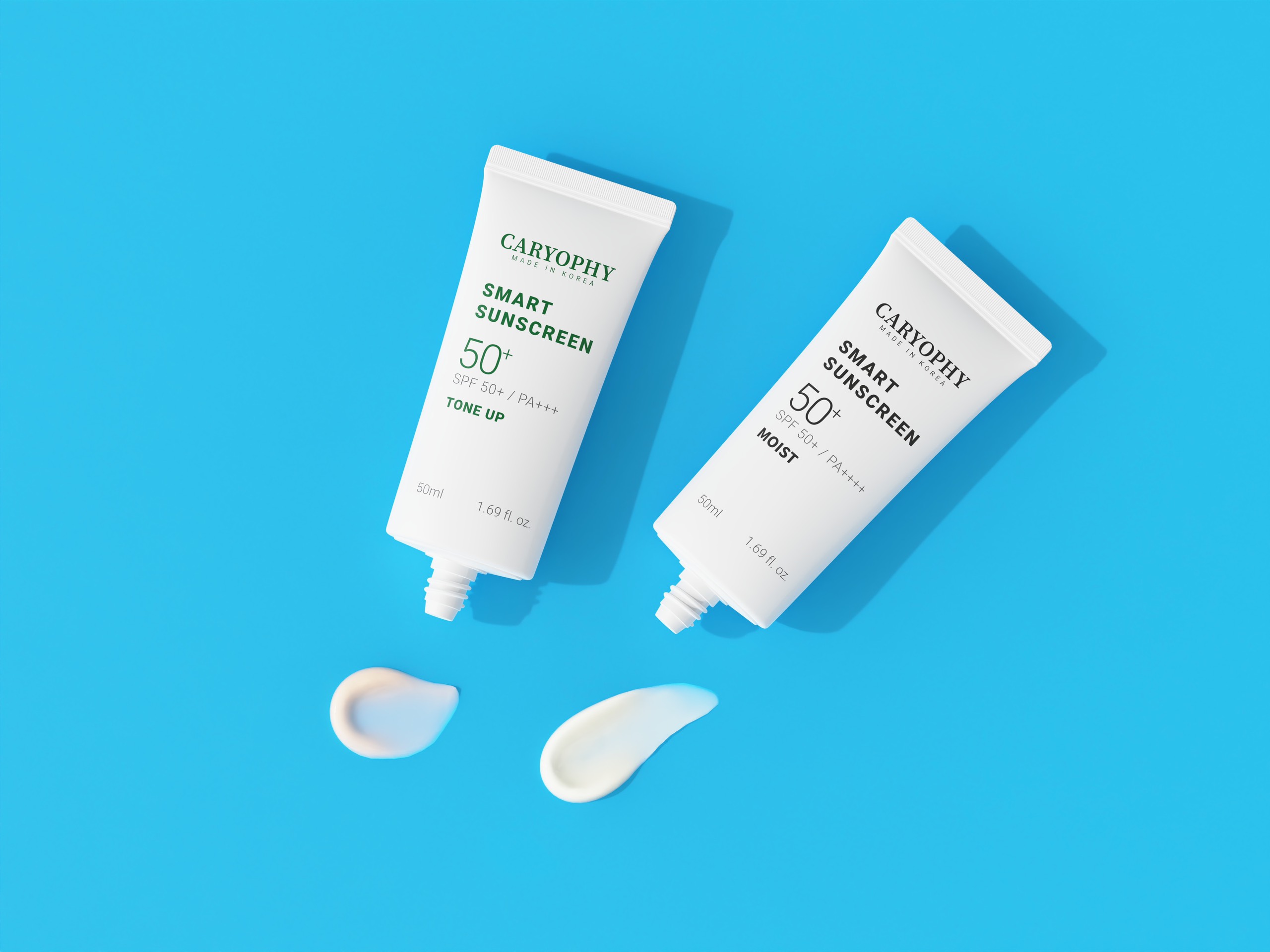 Kem chống nắng Caryophy Moist Smart Sunscreen SPF50+/PA++++ 50ml