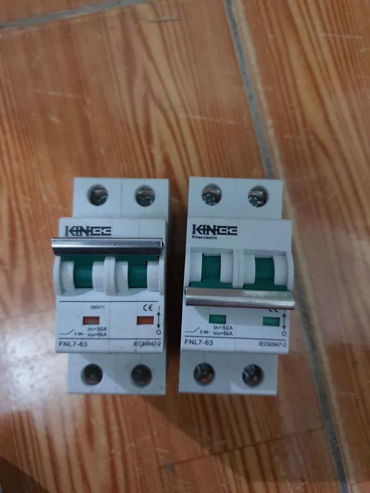 Mcb DC-2P-800v Sunlight (16A,20A,25A,32A,40A,50A,60A)