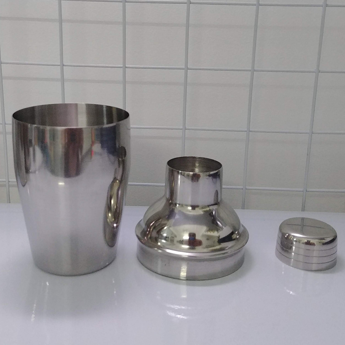 Bình lắc shaker inox 350ml