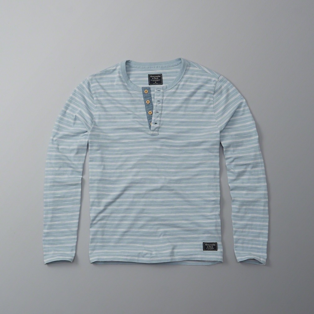 Pullover men Abercrombie long sleeved abr-ls04 long-sleeve Henley
