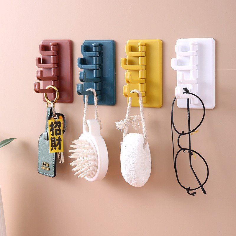 ⛔GIADUNGHOALONG⛔ Móc treo dán tường (LOẠI 4 NHÁNH)