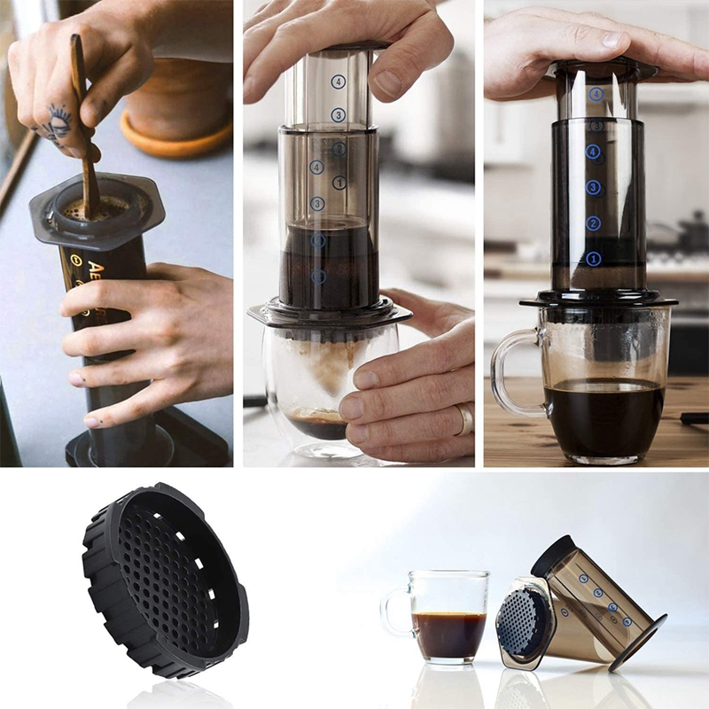 2PCS Replacement Filter Cap Fits for the AeroPress Coffee and Espresso Maker
