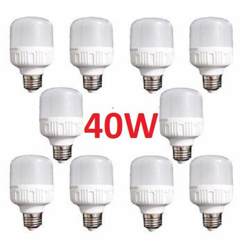 Bộ 10 Bóng Đèn LED 40W E27 công suất lớn