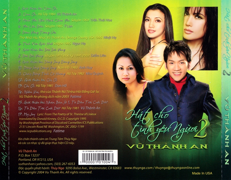 Bộ 7 đĩa CD nhạc tình khúc Vũ Thành An 3