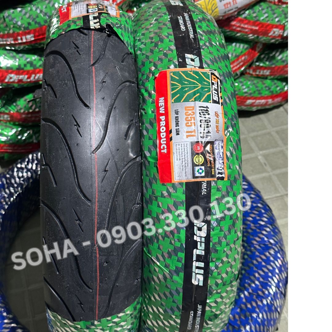 Lốp Liberty ABS, Piaggio 100/80-14 DPlus , Lốp KHÔNG săm