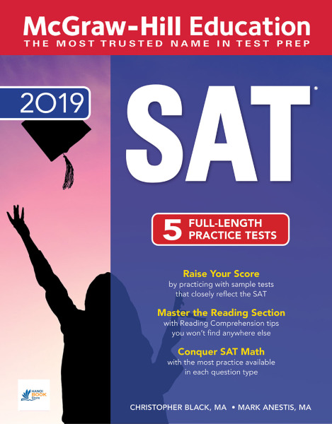 McGraw-Hill Education SAT 2019 - Sách đen trắng ( Hanoi bookstore)