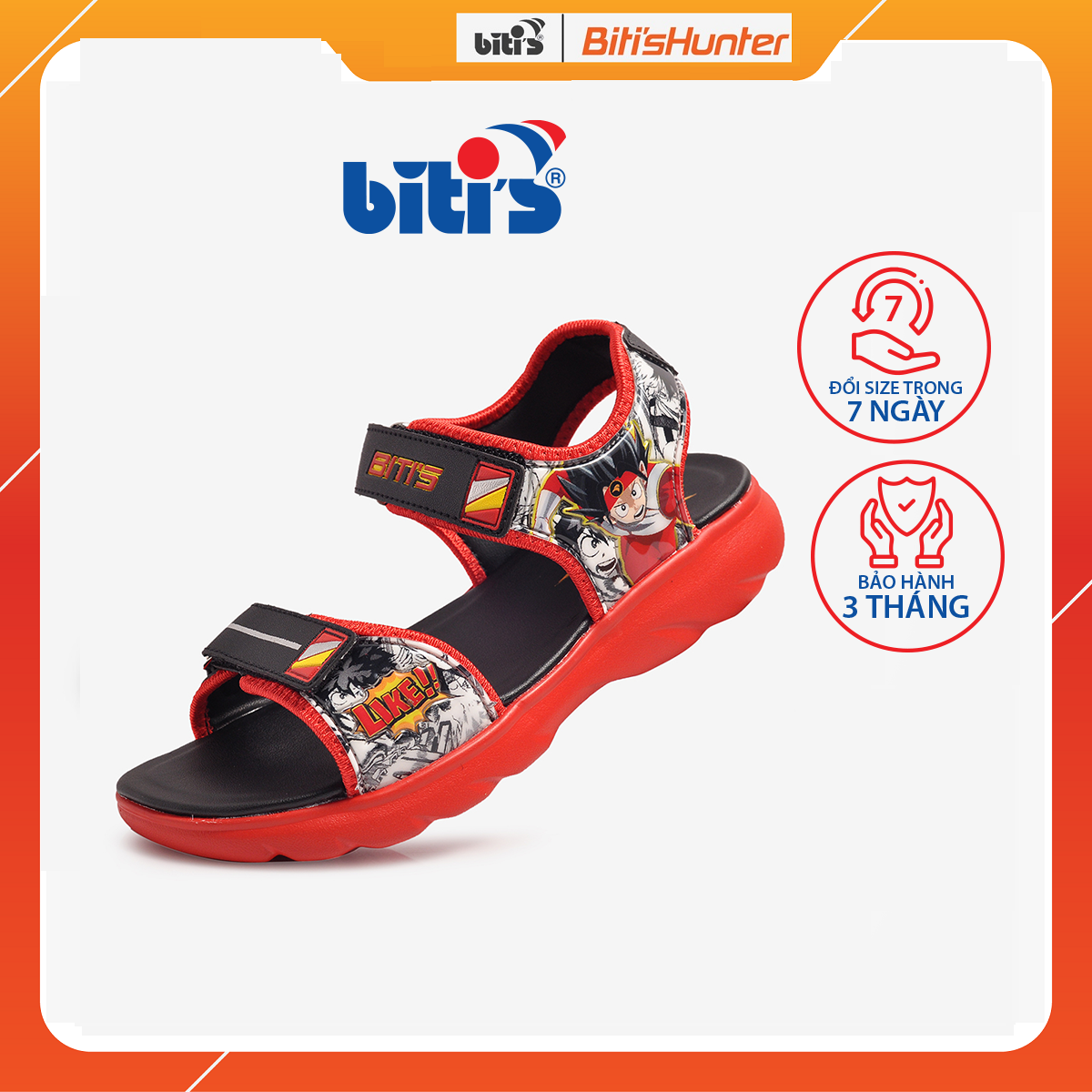 Sandal Biti's Bé Trai DEB009600DOO Siêu Nhẹ