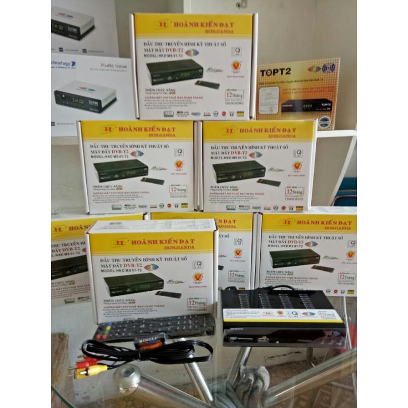 Đầu Thu DVB T2 HKD MS 01-T2  -Truyền Hình Số Mặt Đất DVB-T2  - HKD MS 01-T2