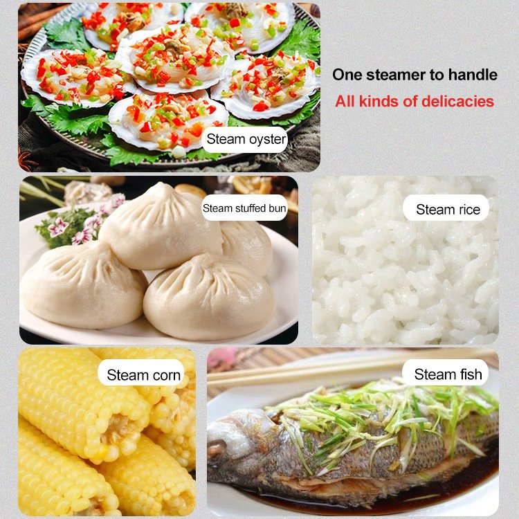 Microwave steamer steamer round square single layer double layer three layer