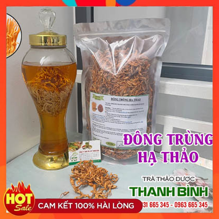 Đông trùng hạ thảo khô 100g - hàng công ty loại 1
