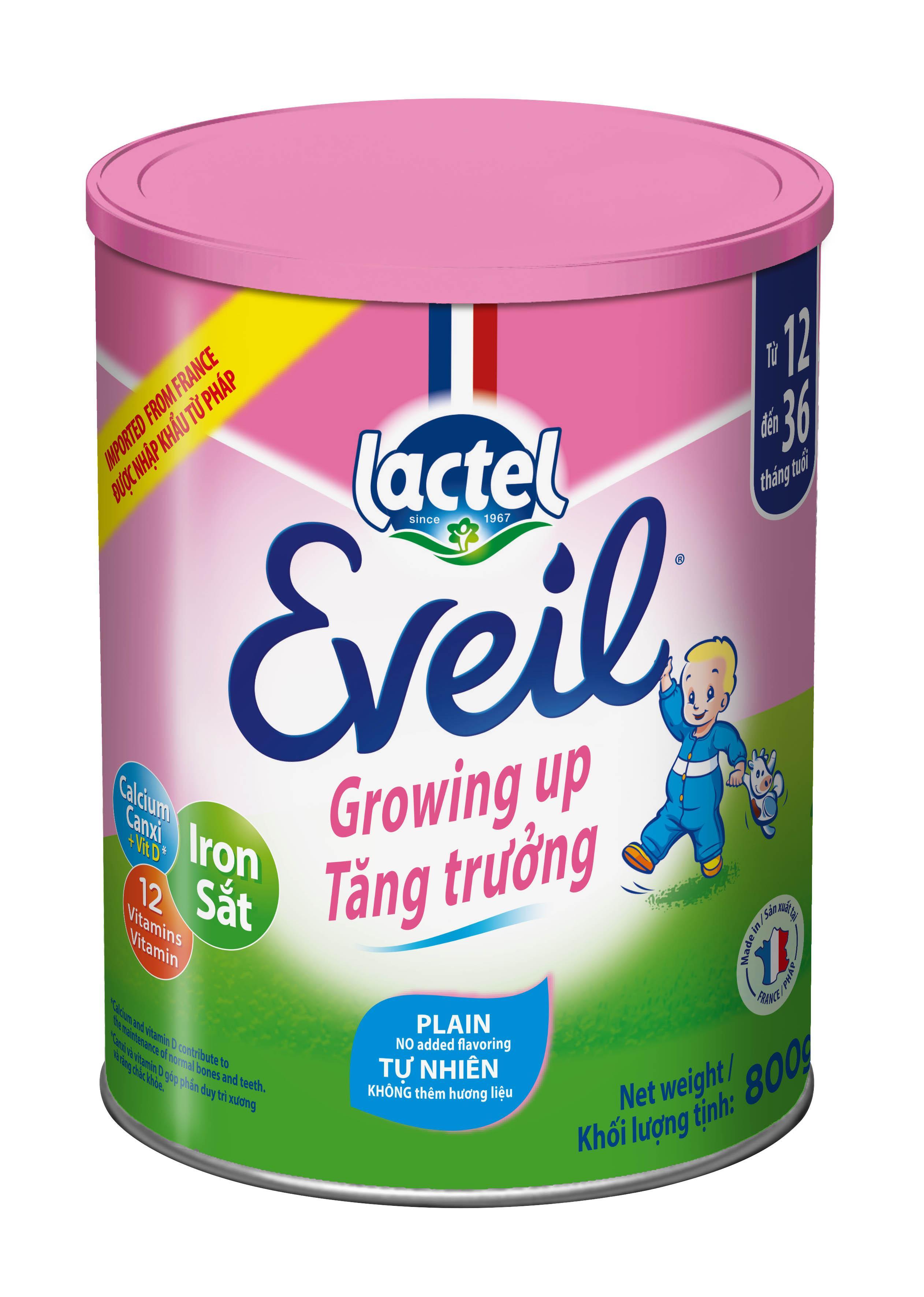 Sữa bột Lactel Eveil 800gr
