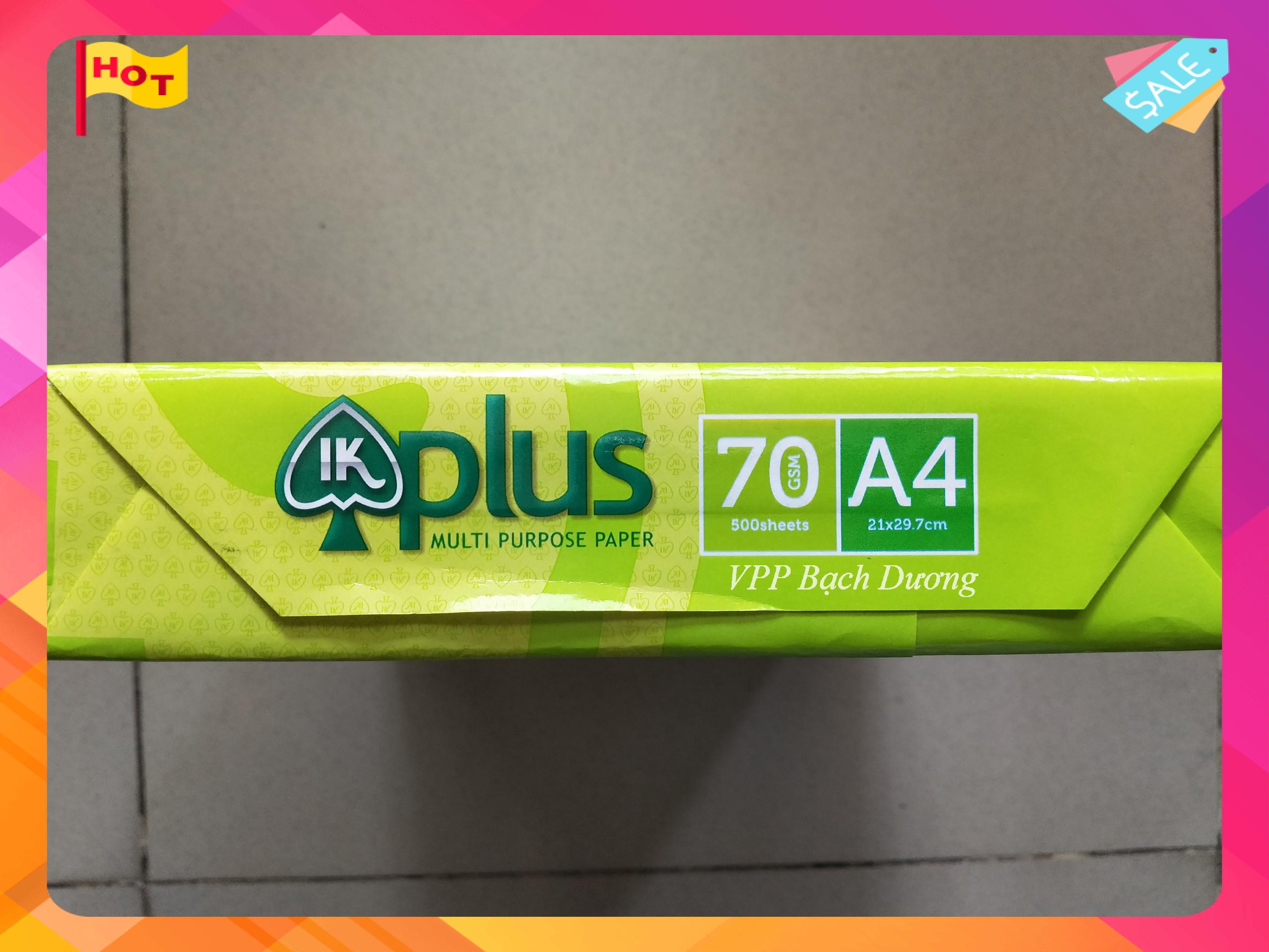 Giấy IK Plus 70 gsm A4- ram