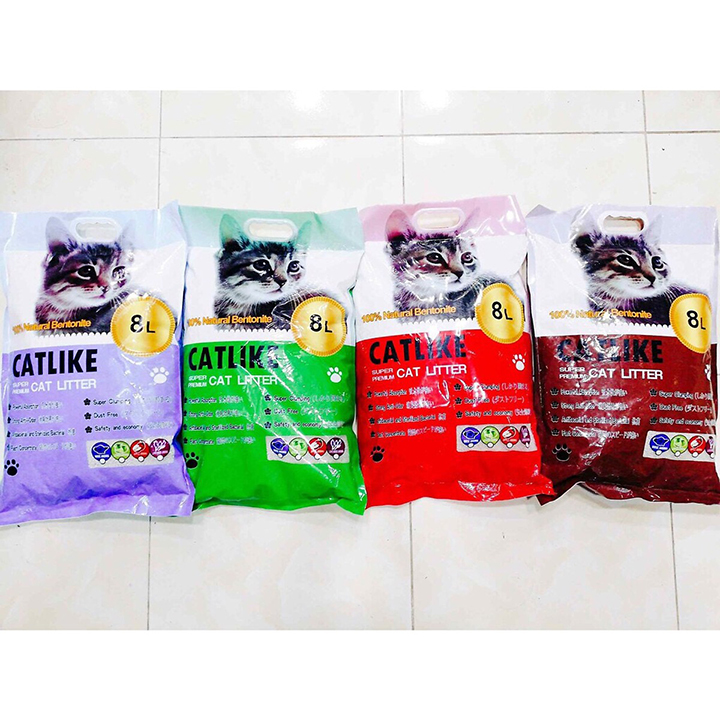 [HOÀN TIỀN 10%]Cát vệ sinh cho mèo Cat Like 8L - CutePets