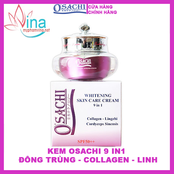 [HCM]Kem Osachi Collagen Linh chi Dưỡng Trắng Da Cao Cấp 9 trong 1 - 20g