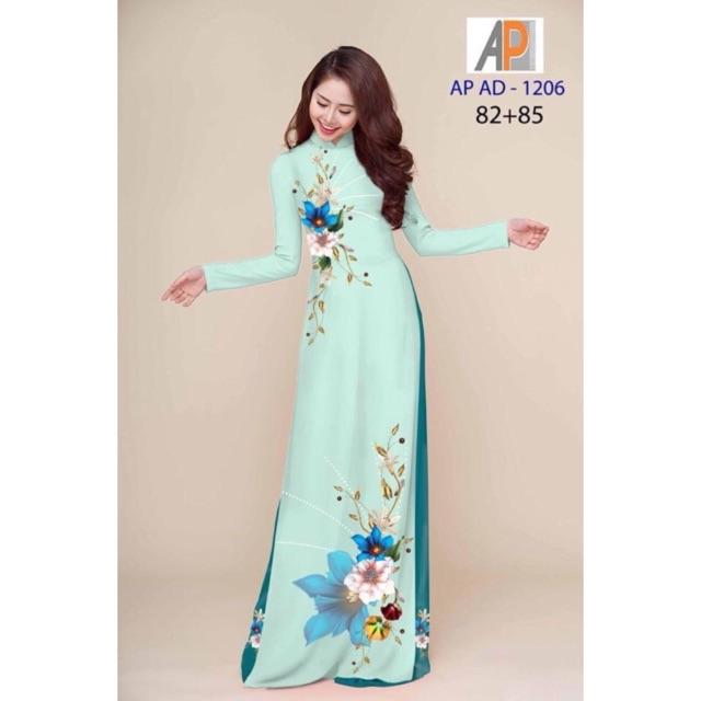 Vải áo dài in hoa