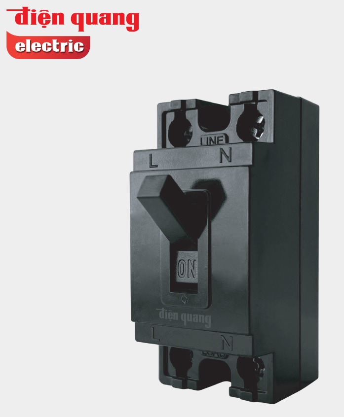 Cb cóc cầu dao an toàn cầu dao tự động aptomat 10a, 15a 20a 30a 40a điện quang đq sb15