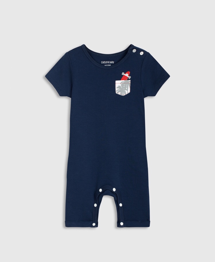 Bodysuit bé trai Canifa