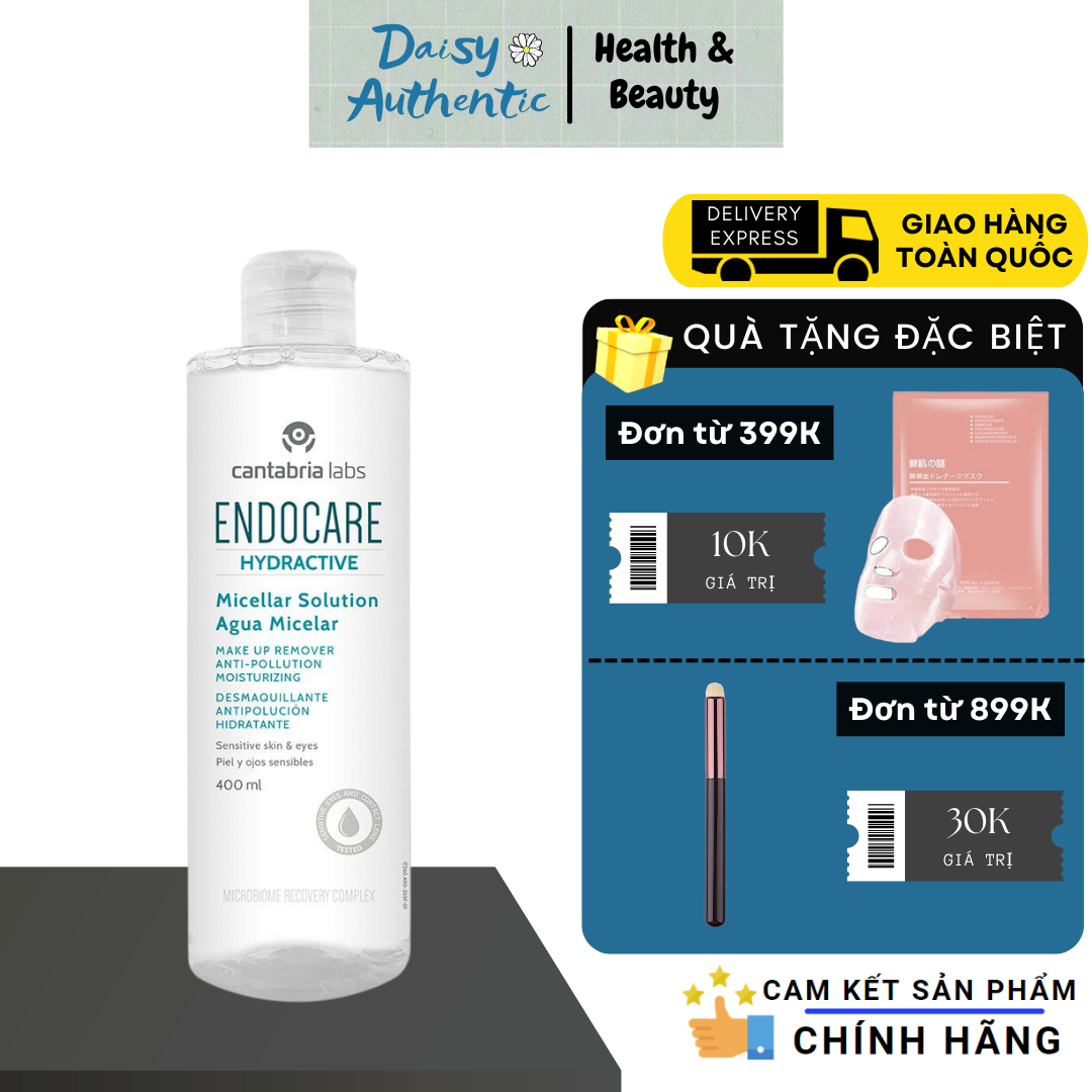 Nước Tẩy Trang Endocare Hydractive Micellar Solution 400ml