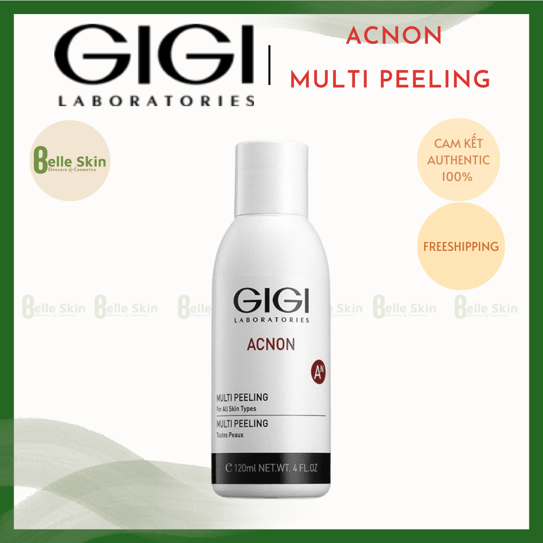 Peel xử lý loại bỏ mụn sáng da GiGi Acnon Multi Peeling 120ml