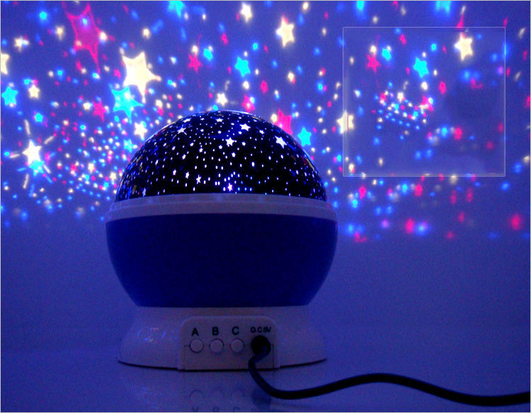 ĐÈN CHIẾU SAO MAGIC - TỰ XOAY 360 ĐỘ ( STAR )