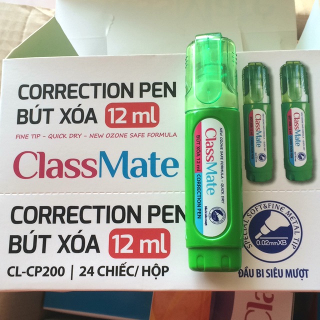 Bút xoá classmate 12ml