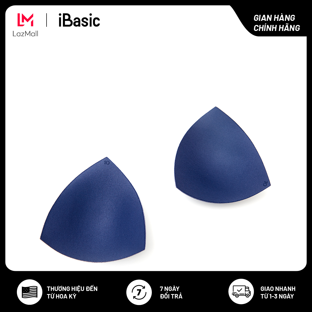 Mút đệm hình tam giác iBasic MUT001