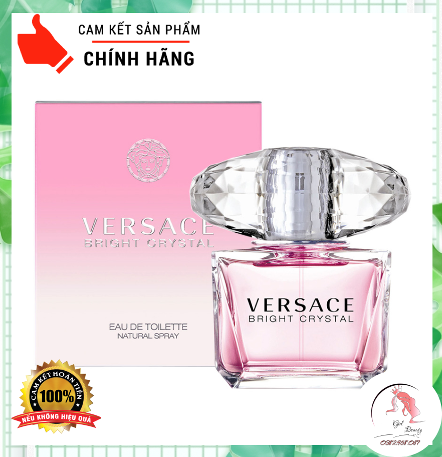 [Bill] Nước hoa Mini nữ hãng Versace Bright Crystal 90ml