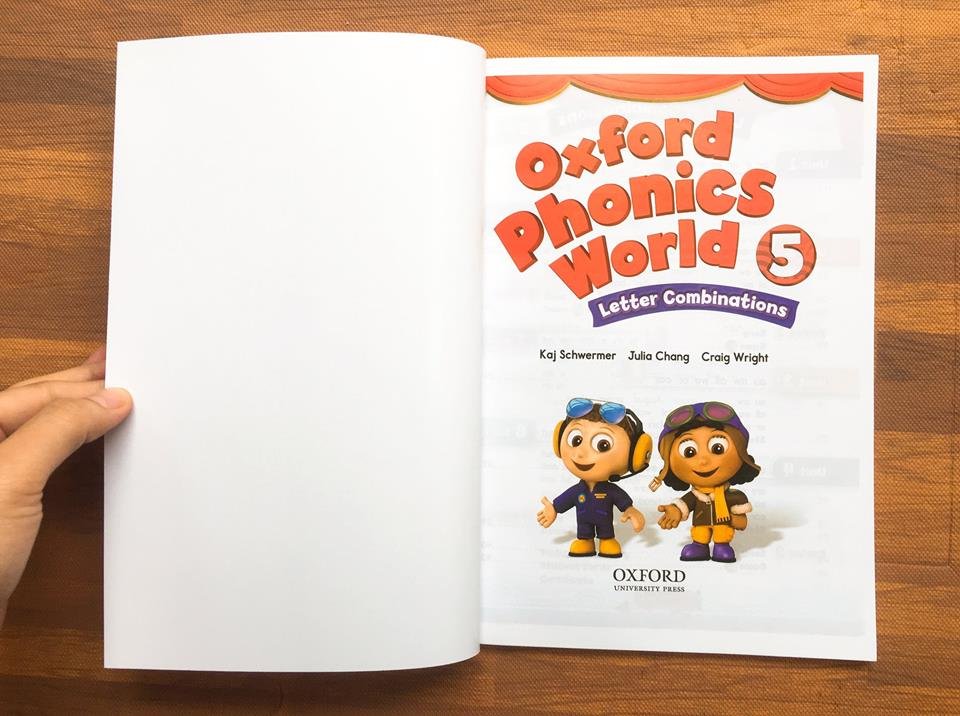 Oxford Phonics World - Level 5 - 2 quyển (SB+WB) - Khổ A4