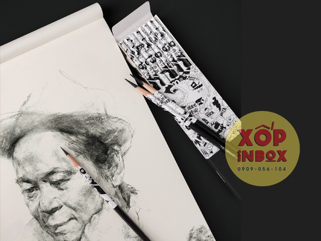 Bút chì phác thảo himi miya
