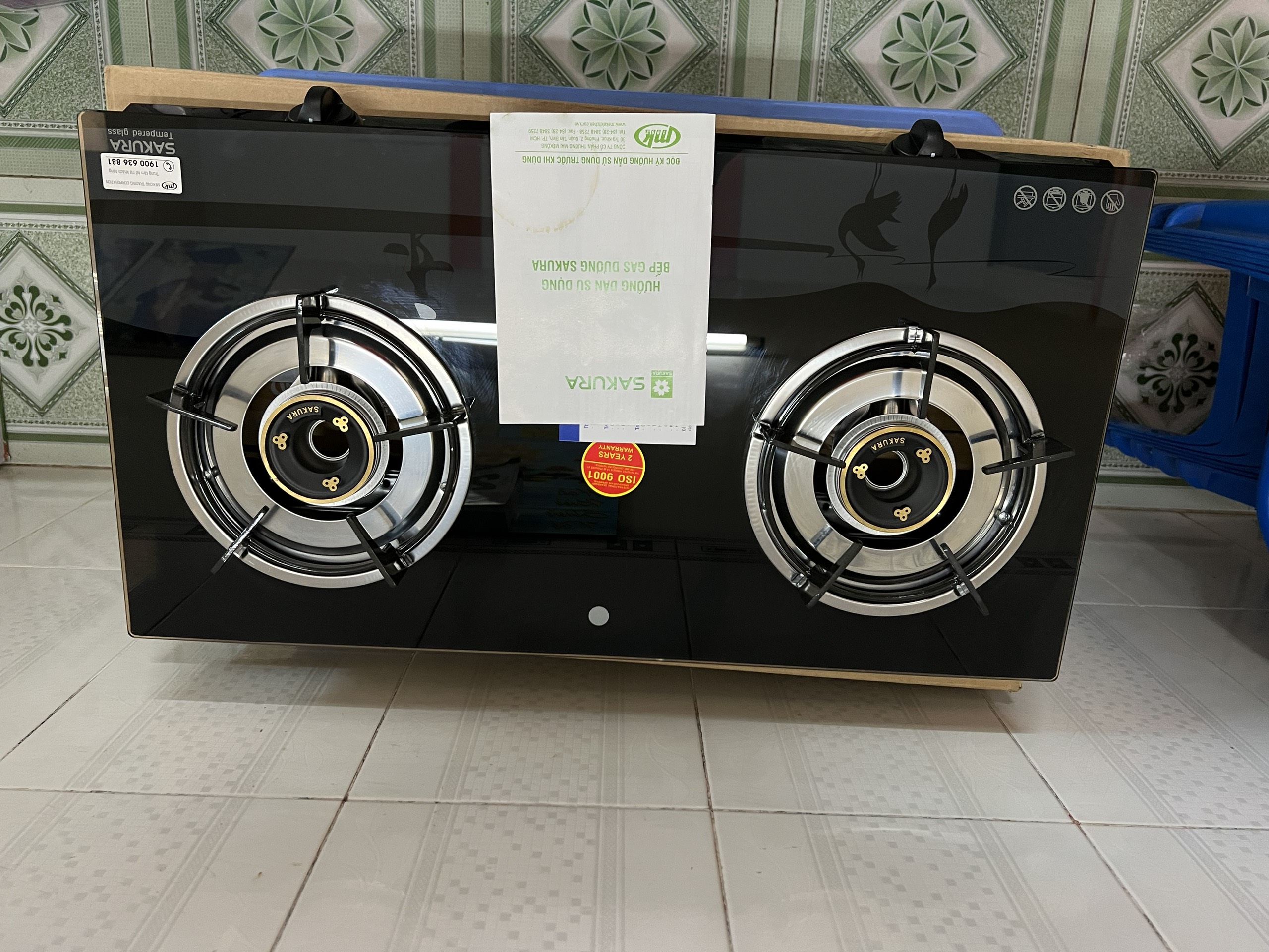 Bếp ga đôi Sakura SA-695SG