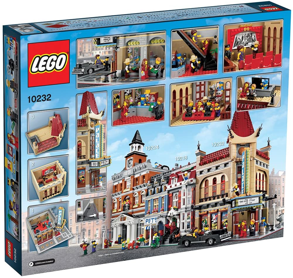 [HAPPY BRICKS] LEGO  CREATOR EXPERT - 10232 - PALACE CINEMA - RẠP CHIẾU PHIM