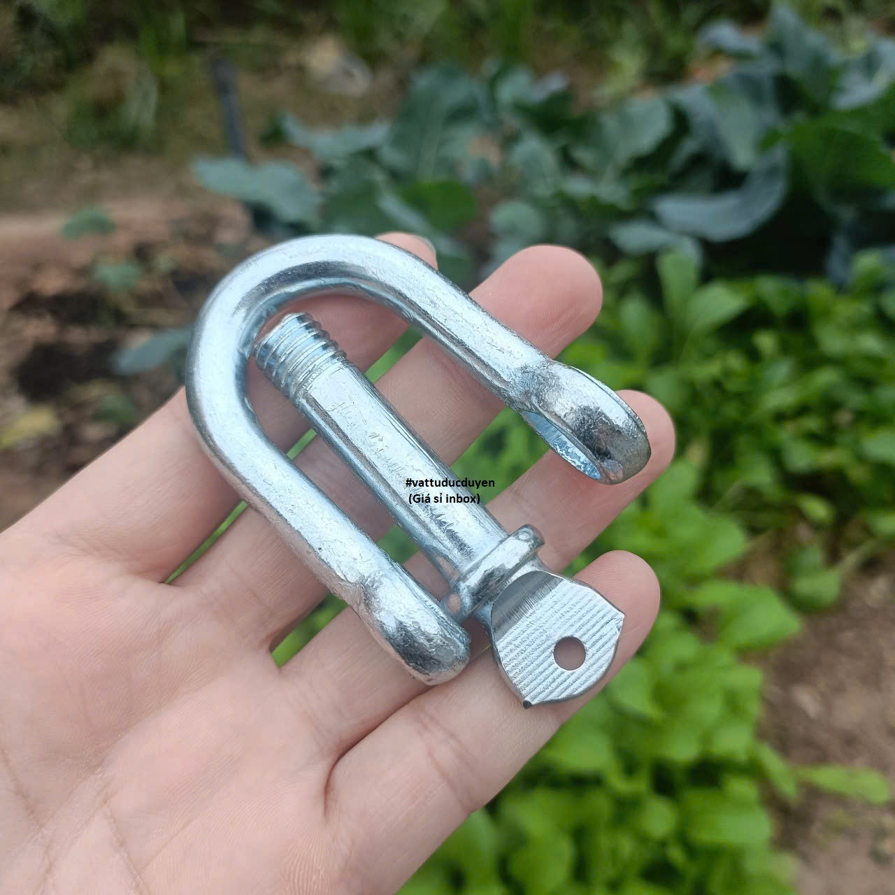 Ma ní chữ U thép mạ kẽm [ Ø 12mm ]