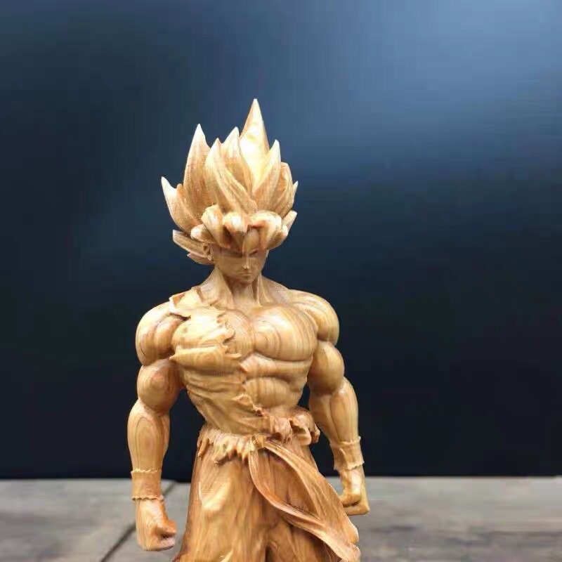 Tượng gỗ Son Goku(Kakarot)