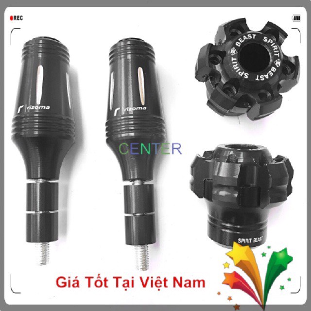 Combo 2 Cặp Gù - Gù Trước 6 Cạnh Và Gù Sau Mập Sprit Beats