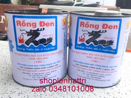 Men keo chống thấm dột rỉ Rồng đen 2kg
