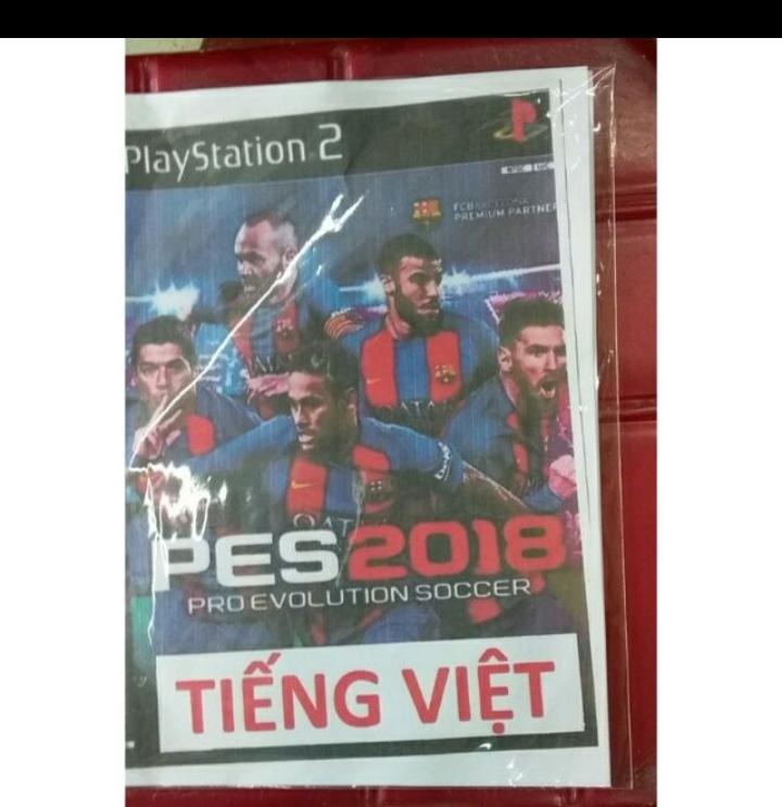 [HCM]game ps2 pes 2018 bình luận tiếng việt