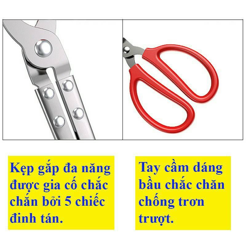 Kẹp bắt lươn cua cá hải sản