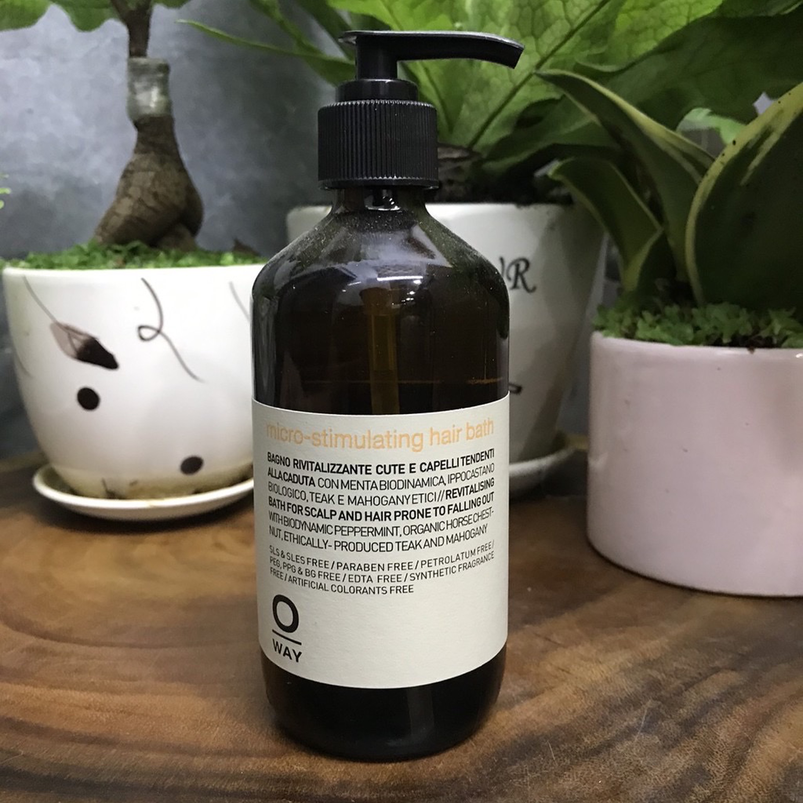 [HCM]DẦU GỘI CHỐNG RỤNG TÓC OWAY MICRO-STIMULATING HAIR BATH 240ML