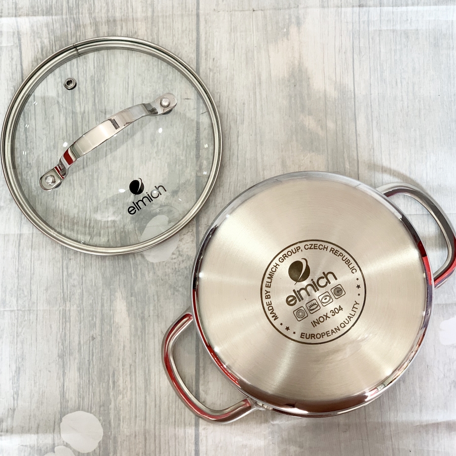 NỒI INOX CAO CẤP 3 LỚP ĐÁY LIỀN TRI-MAX 28CM