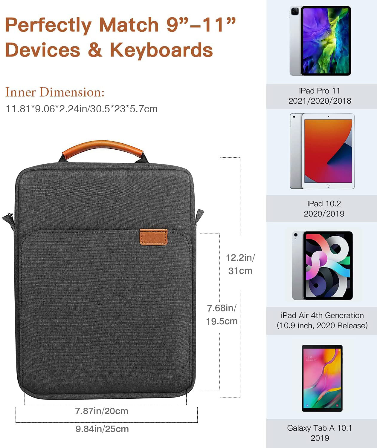 Túi đeo chéo thời trang Maple để iPad